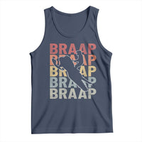 Snowmobile Braaap Tank Top Retro Snowcross Snow Sled Winter Sport - Wonder Print Shop