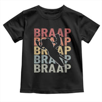 Snowmobile Braaap Toddler T Shirt Retro Snowcross Snow Sled Winter Sport - Wonder Print Shop