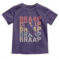 Snowmobile Braaap Toddler T Shirt Retro Snowcross Snow Sled Winter Sport - Wonder Print Shop
