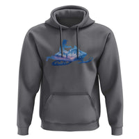 Snowmobile Snow Mountain Forest Snowmobiling Winter Sport Hoodie - Wonder Print Shop