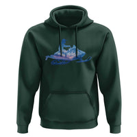 Snowmobile Snow Mountain Forest Snowmobiling Winter Sport Hoodie - Wonder Print Shop
