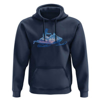 Snowmobile Snow Mountain Forest Snowmobiling Winter Sport Hoodie - Wonder Print Shop