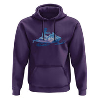 Snowmobile Snow Mountain Forest Snowmobiling Winter Sport Hoodie - Wonder Print Shop