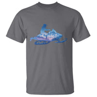 Snowmobile Snow Mountain Forest Snowmobiling Winter Sport T Shirt - Wonder Print Shop