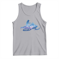 Snowmobile Snow Mountain Forest Snowmobiling Winter Sport Tank Top - Wonder Print Shop