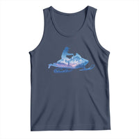 Snowmobile Snow Mountain Forest Snowmobiling Winter Sport Tank Top - Wonder Print Shop