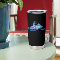 Snowmobile Snow Mountain Forest Snowmobiling Winter Sport Tumbler Cup - Wonder Print Shop
