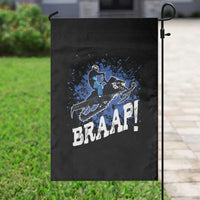 Snowmobile Braaap Garden Flag Snowcross Snow Sled Extreme Outdoor Winter Sports - Wonder Print Shop