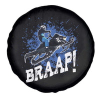 Snowmobile Braaap Spare Tire Cover Snowcross Snow Sled Extreme Outdoor Winter Sports - Wonder Print Shop