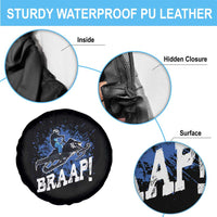 Snowmobile Braaap Spare Tire Cover Snowcross Snow Sled Extreme Outdoor Winter Sports - Wonder Print Shop