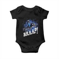 Snowmobile Braaap Baby Onesie Snowcross Snow Sled Extreme Outdoor Winter Sports - Wonder Print Shop