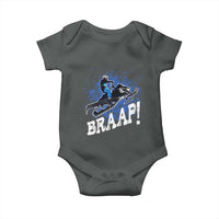 Snowmobile Braaap Baby Onesie Snowcross Snow Sled Extreme Outdoor Winter Sports - Wonder Print Shop