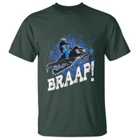 Snowmobile Braaap T Shirt Snowcross Snow Sled Extreme Outdoor Winter Sports - Wonder Print Shop