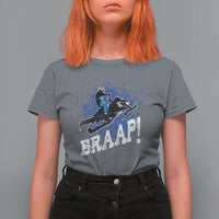Snowmobile Braaap T Shirt For Women Snowcross Snow Sled Extreme Outdoor Winter Sports - Wonder Print Shop