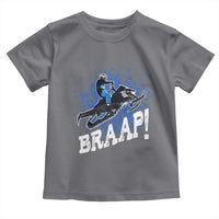 Snowmobile Braaap Toddler T Shirt Snowcross Snow Sled Extreme Outdoor Winter Sports - Wonder Print Shop