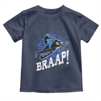 Snowmobile Braaap Toddler T Shirt Snowcross Snow Sled Extreme Outdoor Winter Sports - Wonder Print Shop