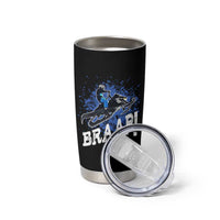 Snowmobile Braaap Tumbler Cup Snowcross Snow Sled Extreme Outdoor Winter Sports - Wonder Print Shop