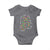 Funny Mardi Gras Alabama Map Coquette Bow Baby Onesie Moon Pie Carnival Joe Cain Beads