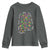 Funny Mardi Gras Alabama Map Coquette Bow Youth Sweatshirt Moon Pie Carnival Joe Cain Beads