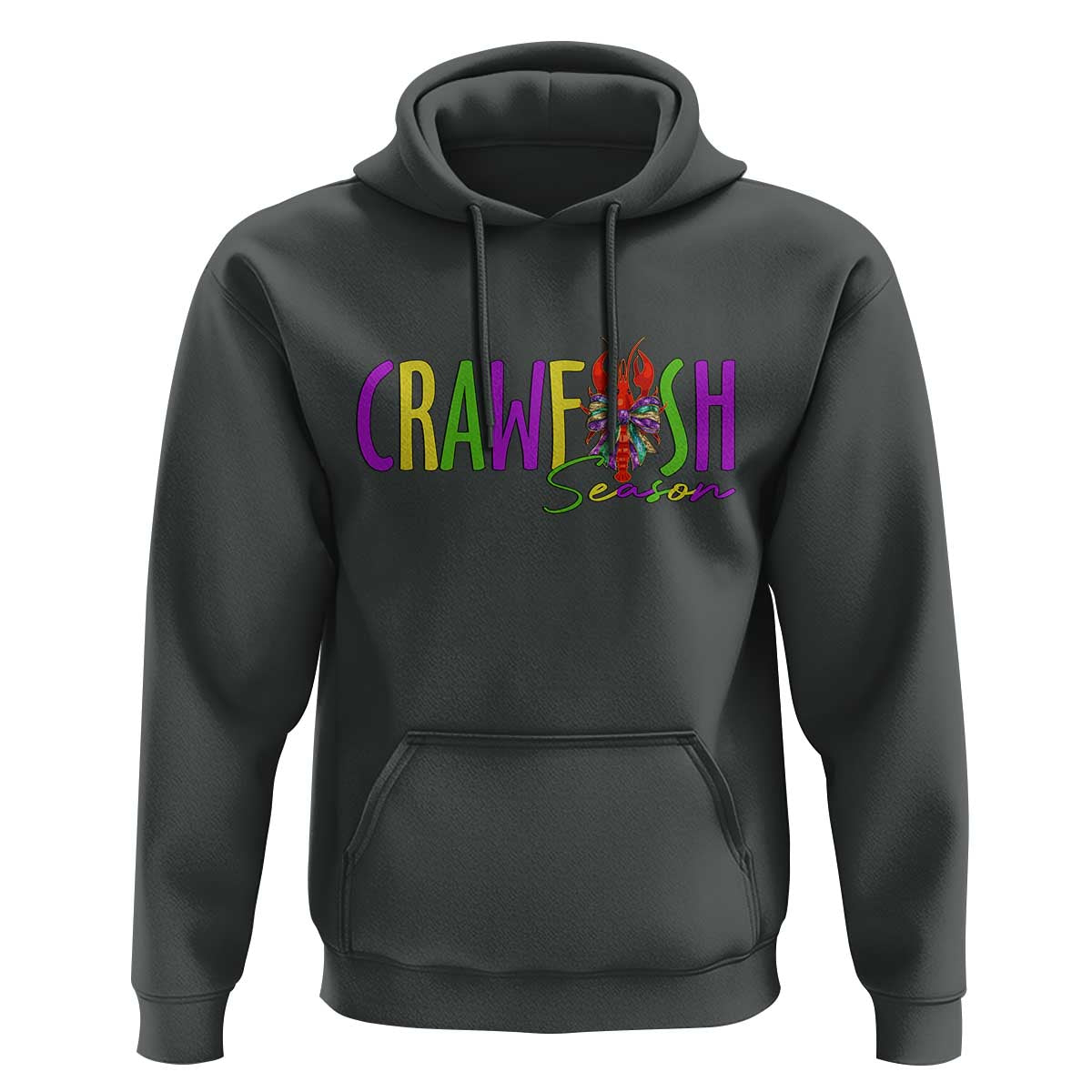 Funny Mardi Gras Cajun Crawfish Season Hoodie