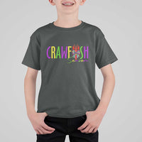 Funny Mardi Gras Cajun Crawfish Season T Shirt For Kid