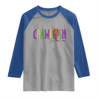 Funny Mardi Gras Cajun Crawfish Season Raglan Shirt
