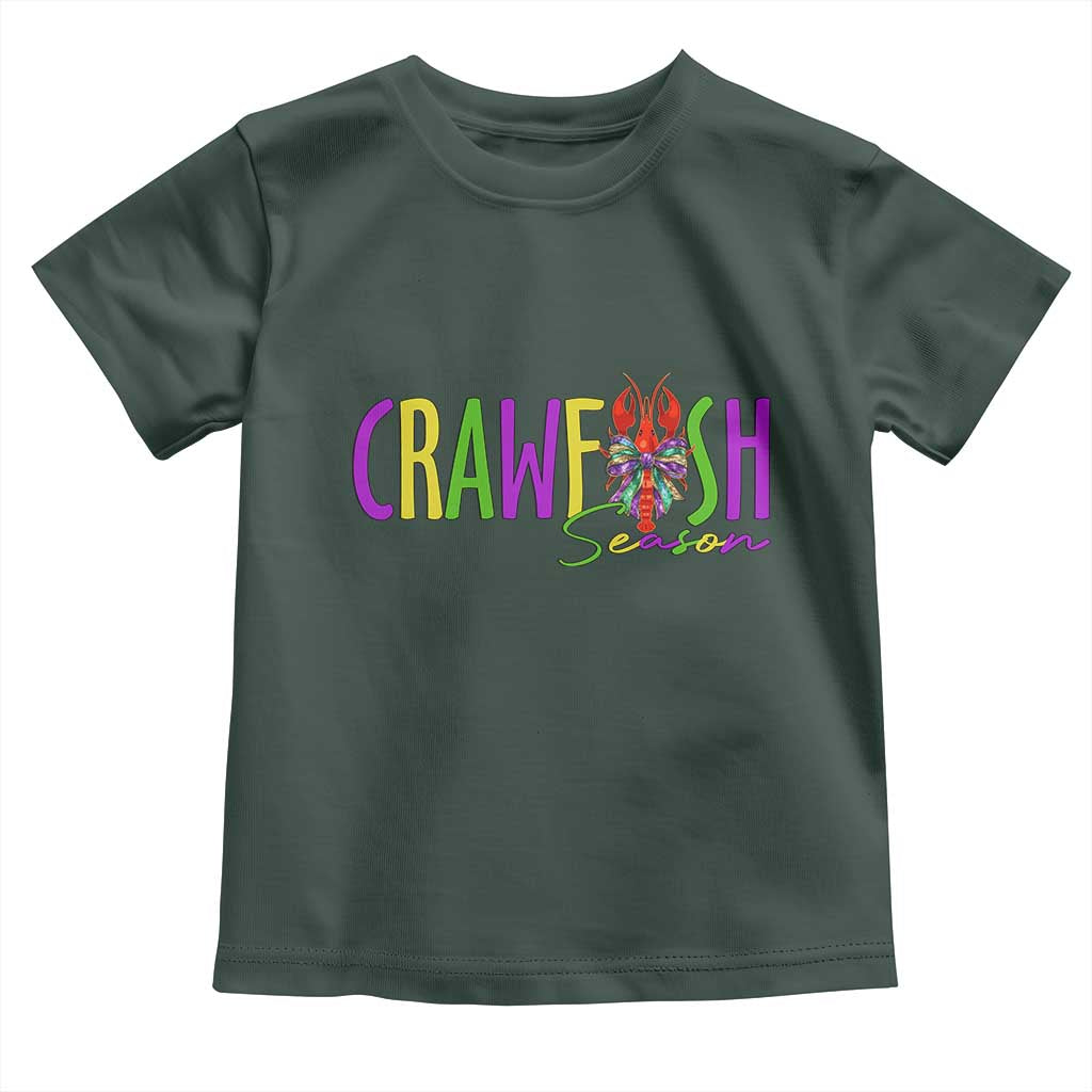 Funny Mardi Gras Cajun Crawfish Season Toddler T Shirt
