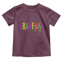 Funny Mardi Gras Cajun Crawfish Season Toddler T Shirt