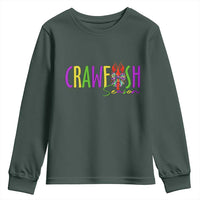 Funny Mardi Gras Cajun Crawfish Season Youth Sweatshirt
