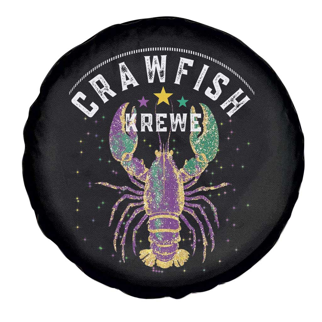 Funny Cajun Crawfish Boil Mardi Gras Spare Tire Cover Crawfish Krewe