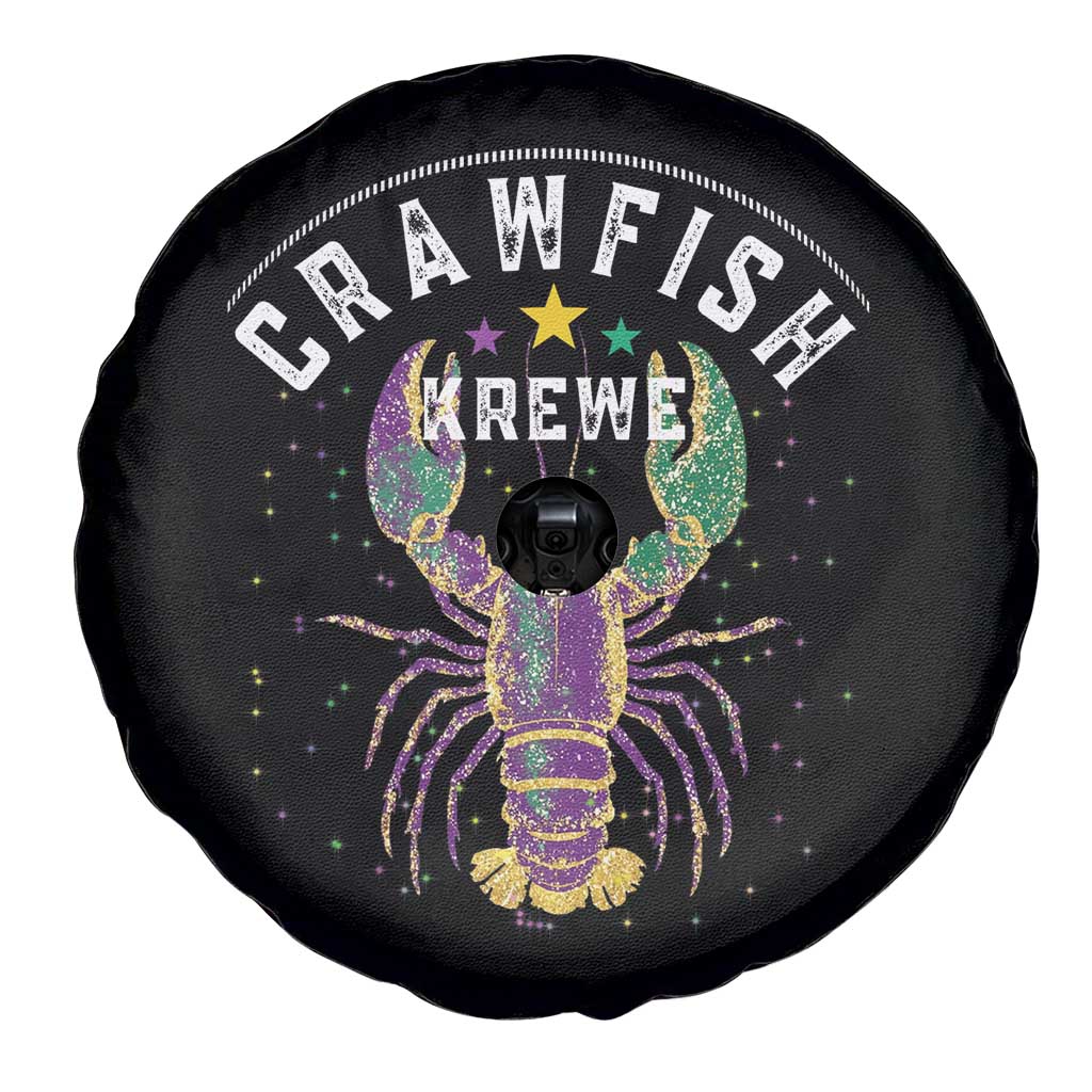 Funny Cajun Crawfish Boil Mardi Gras Spare Tire Cover Crawfish Krewe