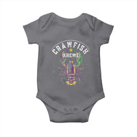 Funny Cajun Crawfish Boil Mardi Gras Baby Onesie Crawfish Krewe