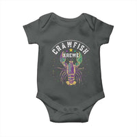 Funny Cajun Crawfish Boil Mardi Gras Baby Onesie Crawfish Krewe