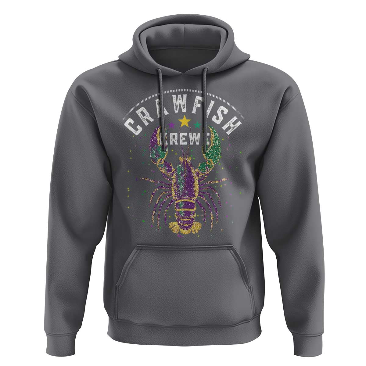Funny Cajun Crawfish Boil Mardi Gras Hoodie Crawfish Krewe