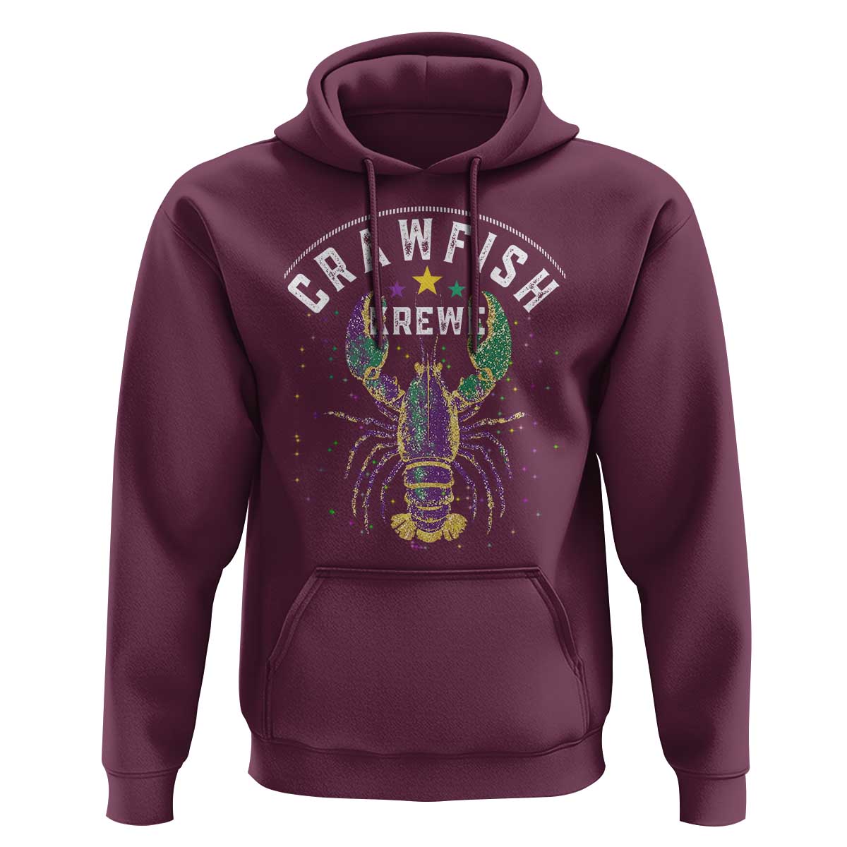 Funny Cajun Crawfish Boil Mardi Gras Hoodie Crawfish Krewe