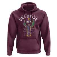 Funny Cajun Crawfish Boil Mardi Gras Hoodie Crawfish Krewe