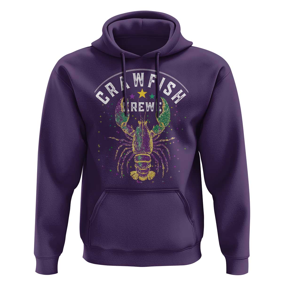 Funny Cajun Crawfish Boil Mardi Gras Hoodie Crawfish Krewe