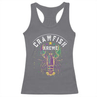 Funny Cajun Crawfish Boil Mardi Gras Racerback Tank Top Crawfish Krewe
