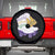 Funny Mardi Gras Spare Tire Cover Rollin' With My Krewe Marching Boots Carnival Party