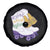 Funny Mardi Gras Spare Tire Cover Rollin' With My Krewe Marching Boots Carnival Party