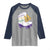 Funny Mardi Gras Raglan Shirt Rollin' With My Krewe Marching Boots Carnival Party