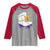 Funny Mardi Gras Raglan Shirt Rollin' With My Krewe Marching Boots Carnival Party