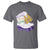 Funny Mardi Gras T Shirt Rollin' With My Krewe Marching Boots Carnival Party