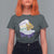 Funny Mardi Gras T Shirt For Women Rollin' With My Krewe Marching Boots Carnival Party