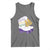 Funny Mardi Gras Tank Top Rollin' With My Krewe Marching Boots Carnival Party
