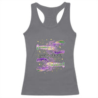 Funny Cajun Crawfish Boil Mardi Gras Racerback Tank Top What's Crackin