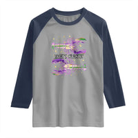 Funny Cajun Crawfish Boil Mardi Gras Raglan Shirt What's Crackin