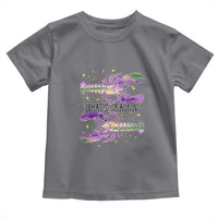 Funny Cajun Crawfish Boil Mardi Gras Toddler T Shirt What's Crackin
