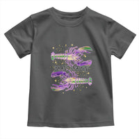 Funny Cajun Crawfish Boil Mardi Gras Toddler T Shirt What's Crackin