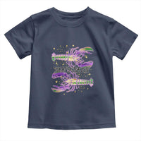Funny Cajun Crawfish Boil Mardi Gras Toddler T Shirt What's Crackin